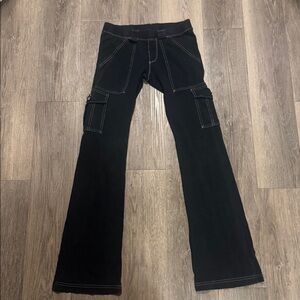 Hard Tail Made in USA Black Yoga Pants – Size Small – Vintage / Y2K